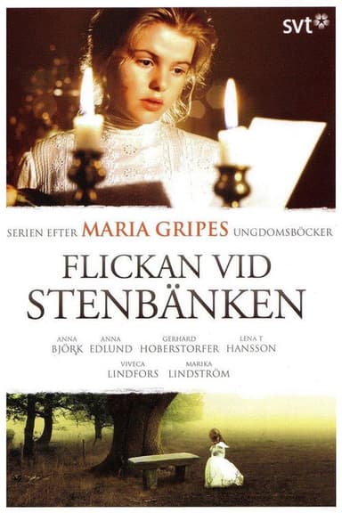 Flickan vid stenbänken